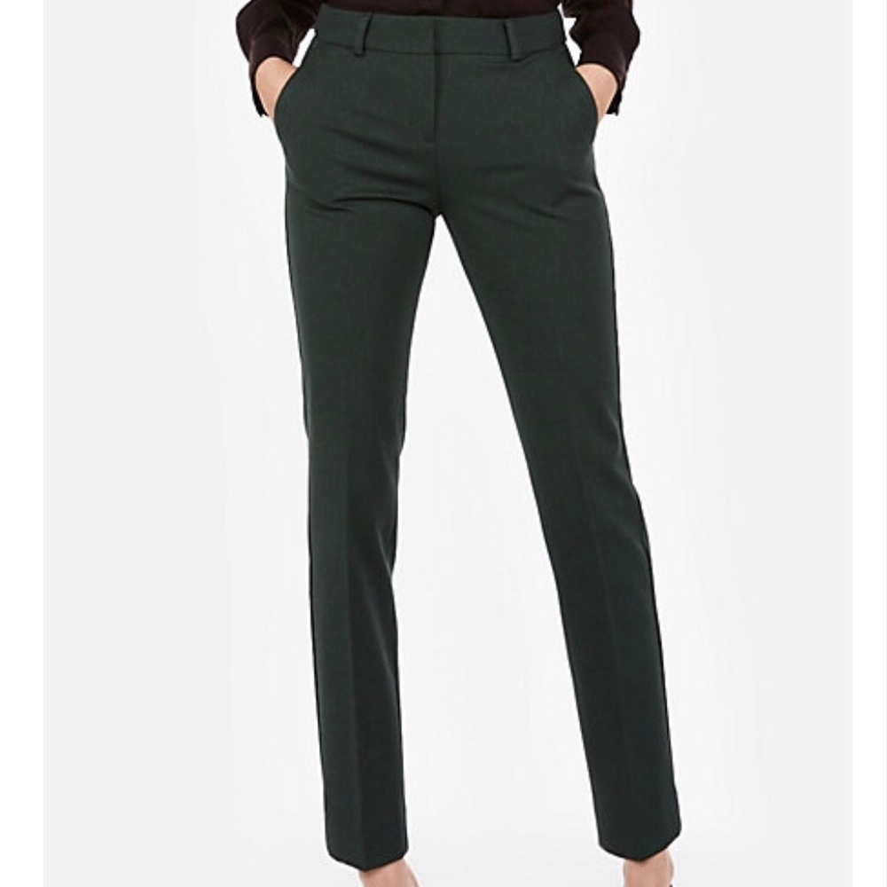 Express Mid Rise Columnist Ankle Pant as pictured